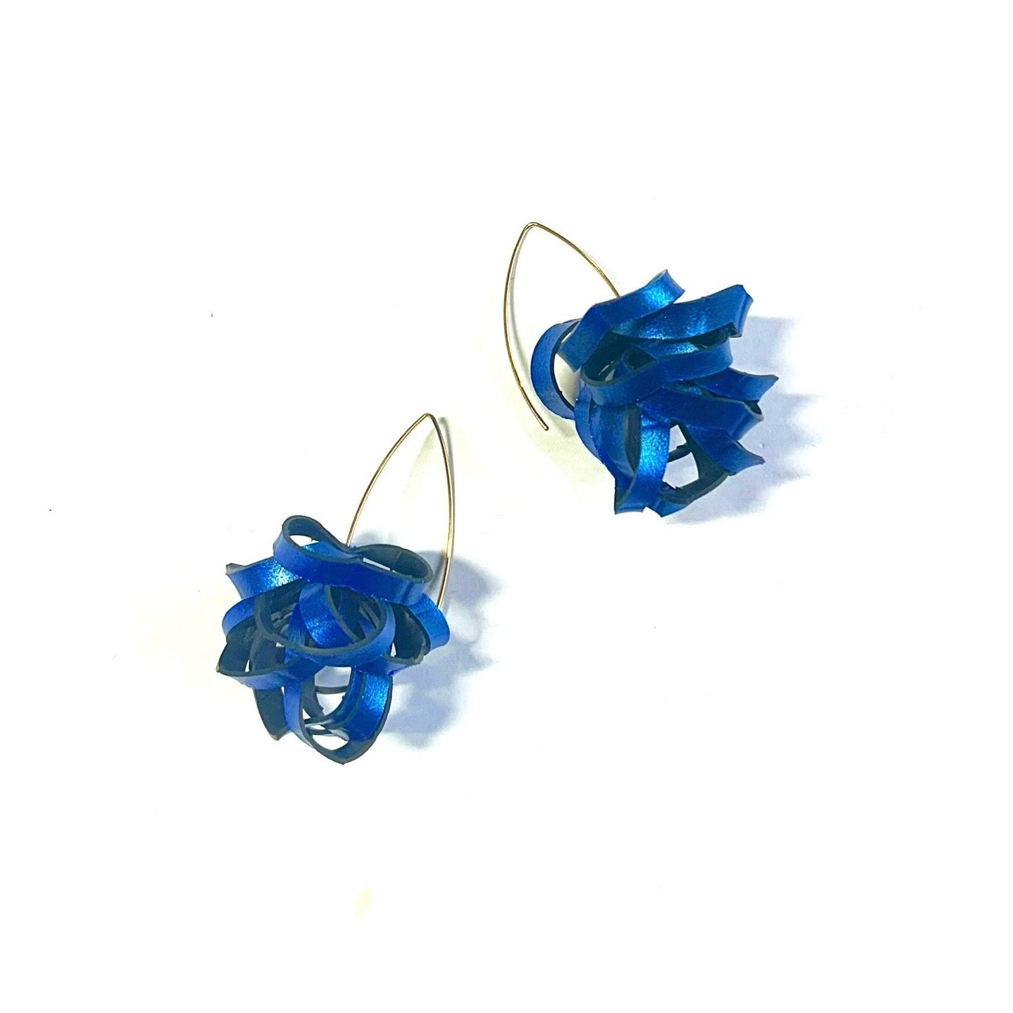 Rubber Pom Pom Earrings