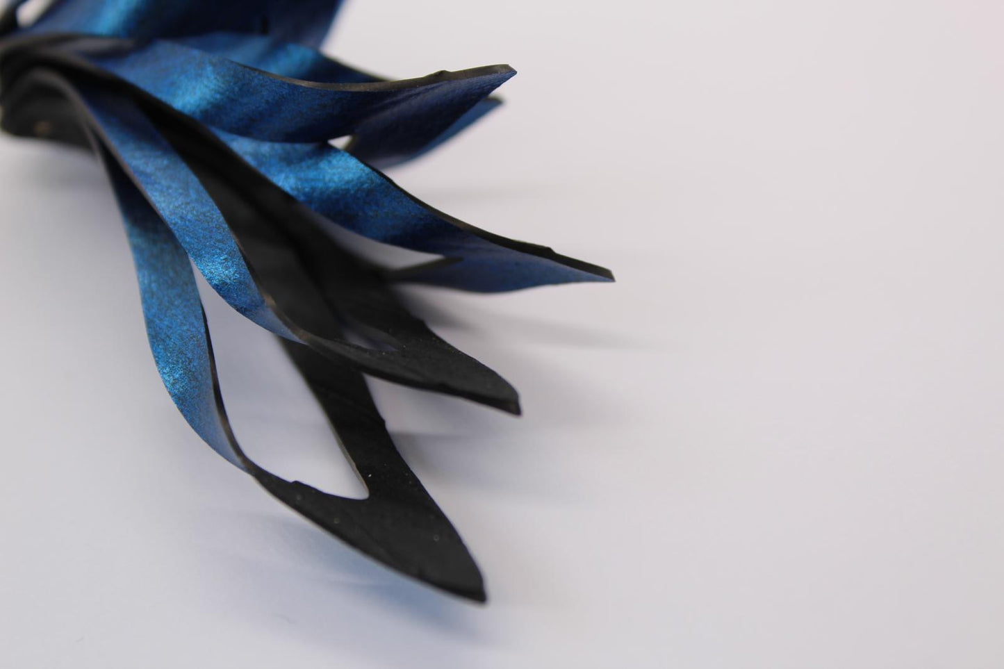 Abstract 'Leaf' Statement Earring