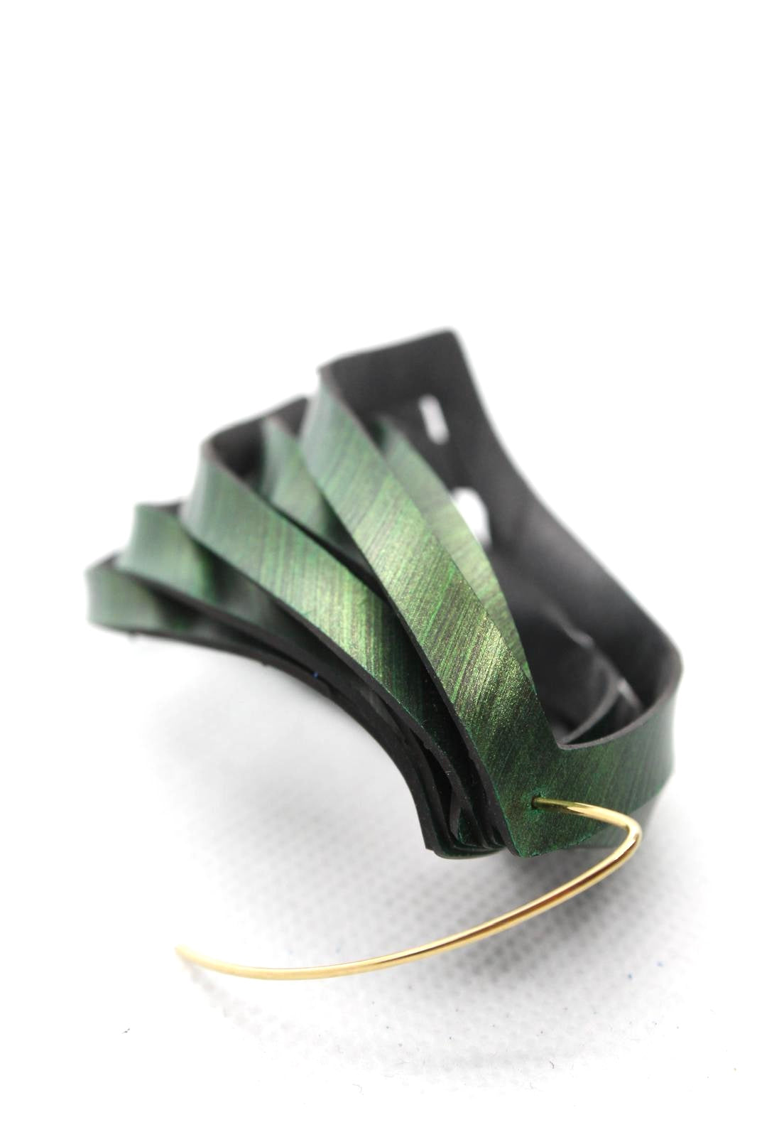 'Angel Wings' Inner tube earrings