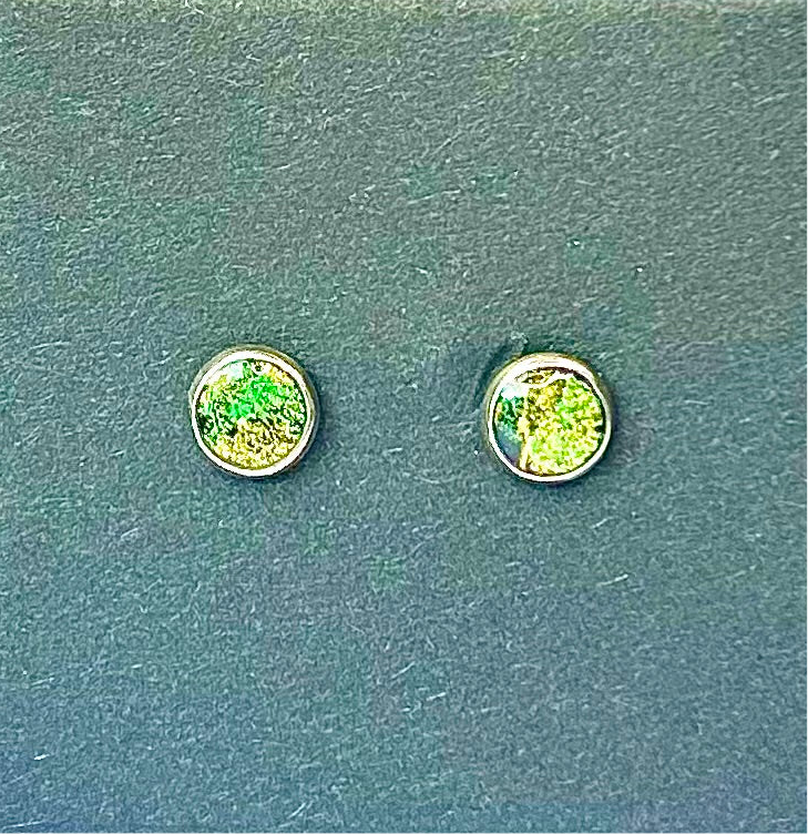 Inner tube studs hand painted