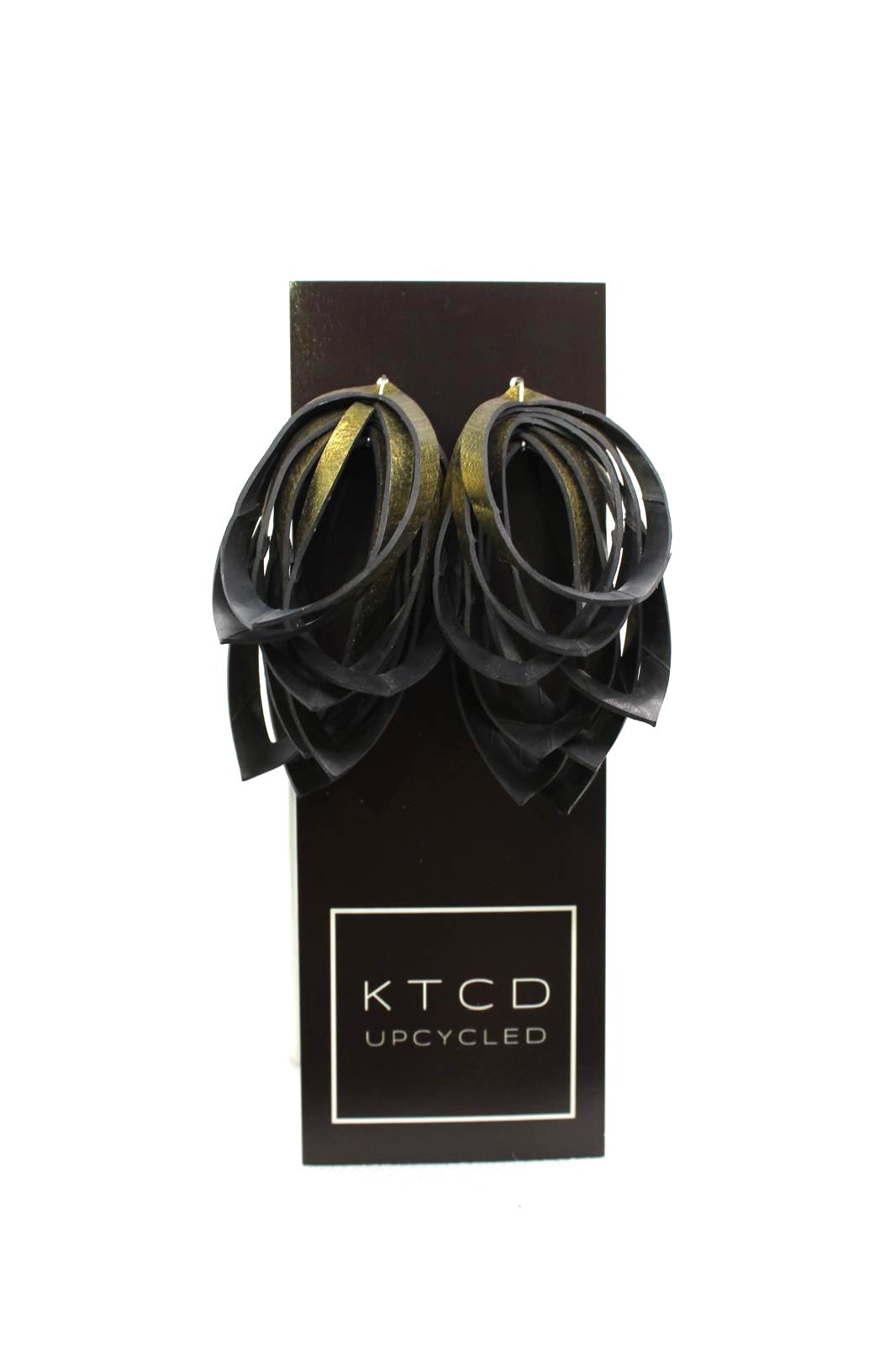 'Angel Wings' Inner tube earrings