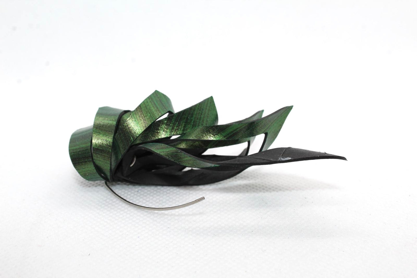 Abstract 'Leaf' Statement Earring