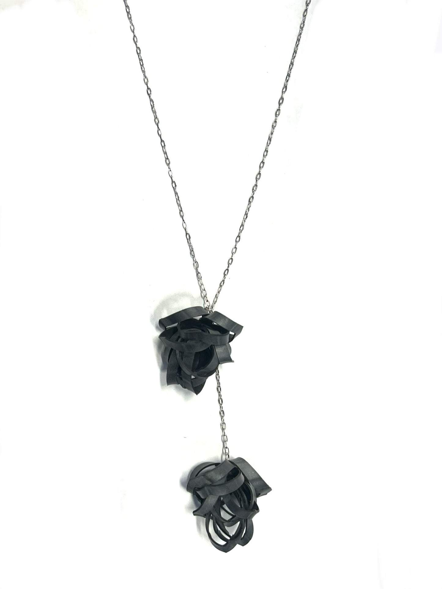 Rubber Pom Pom Earrings