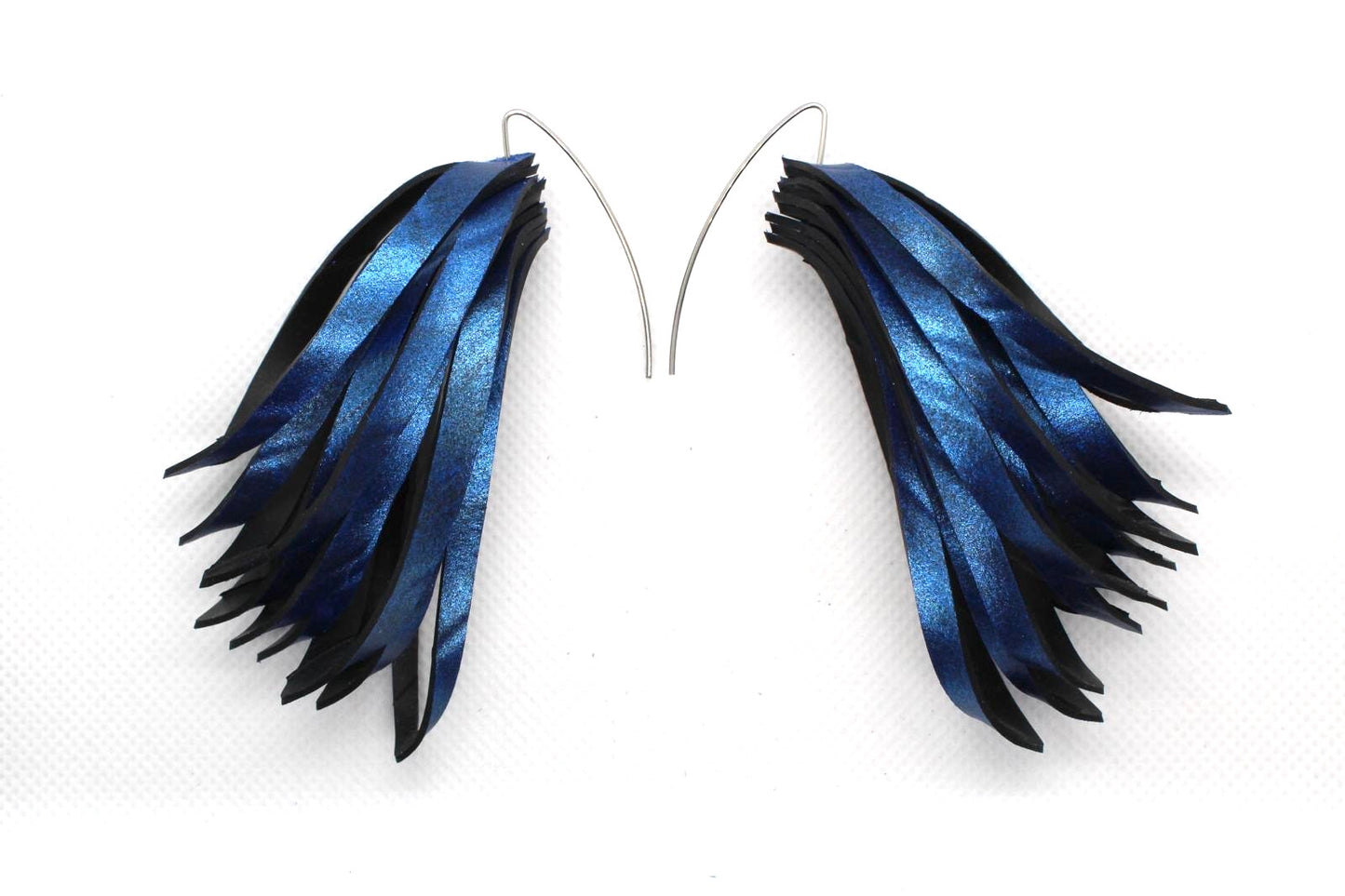 'Angel Wings' Inner tube earrings