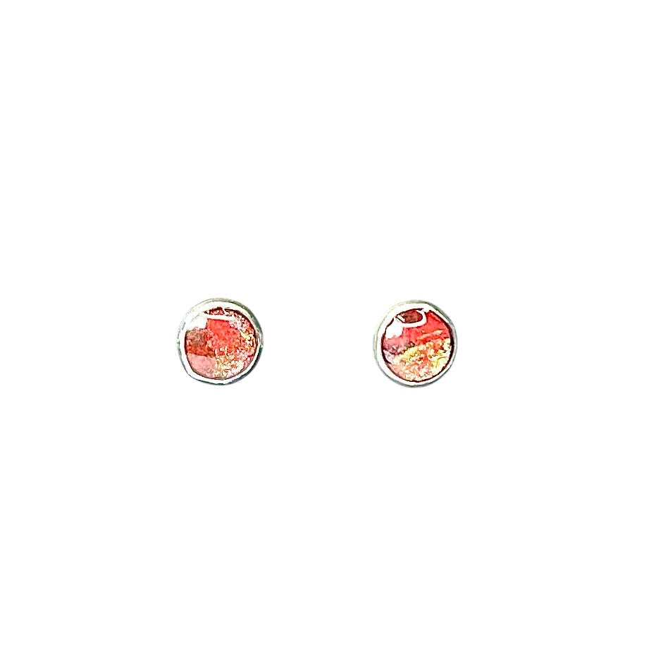 Inner tube studs hand painted