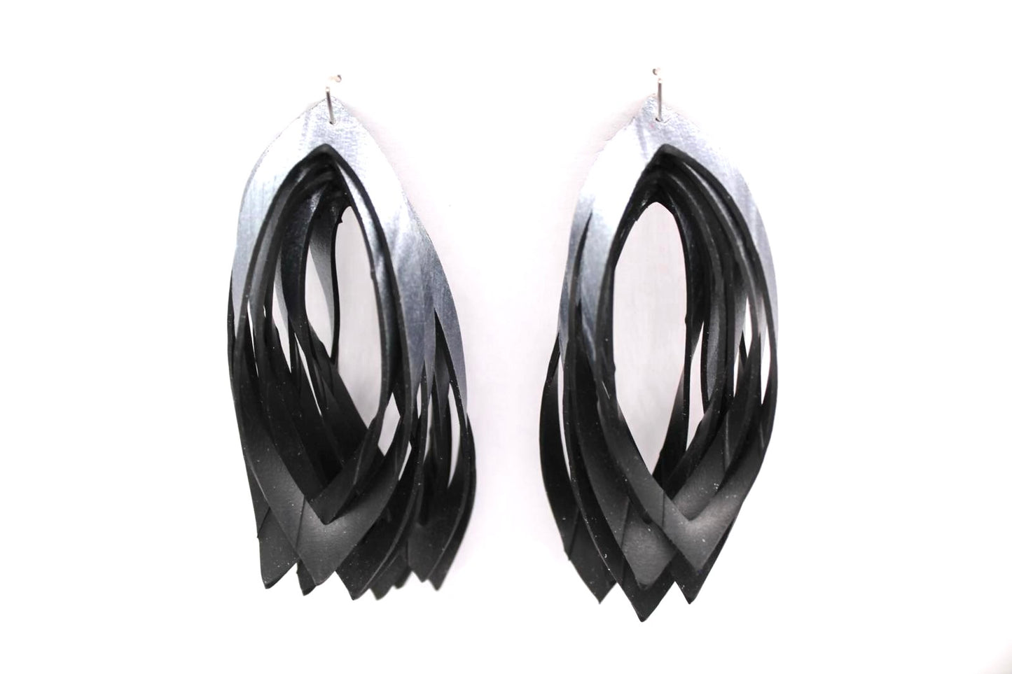 'Angel Wings' Inner tube earrings