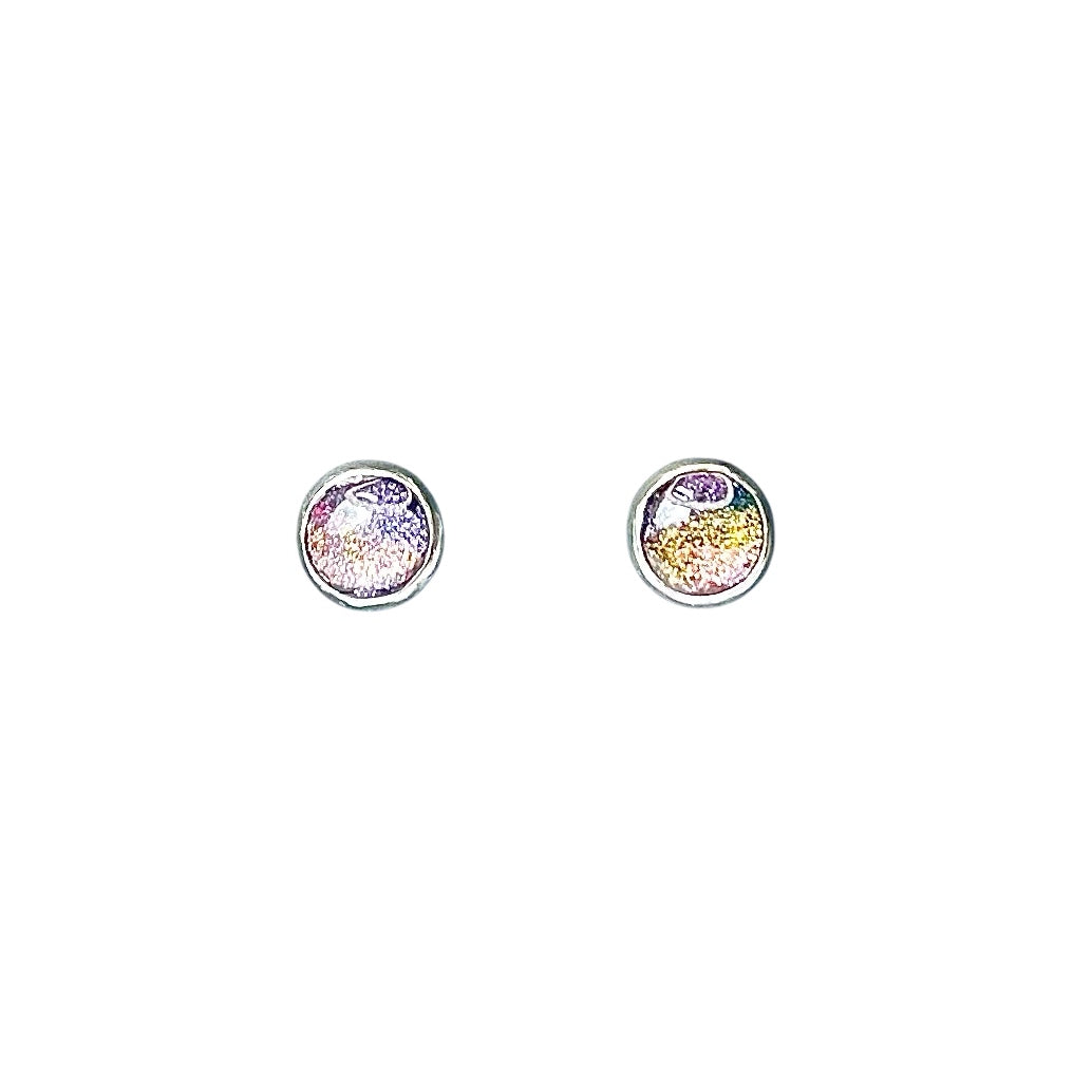 Inner tube studs hand painted