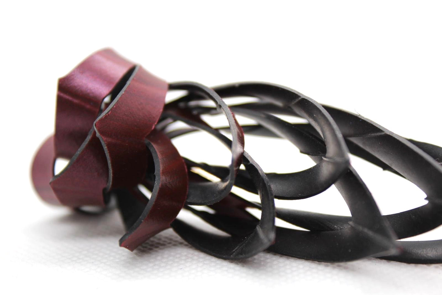 Abstract 'Leaf' Statement Earring