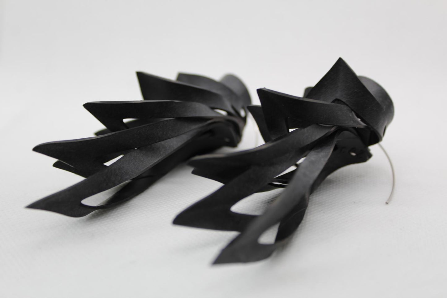 Abstract 'Leaf' Statement Earring