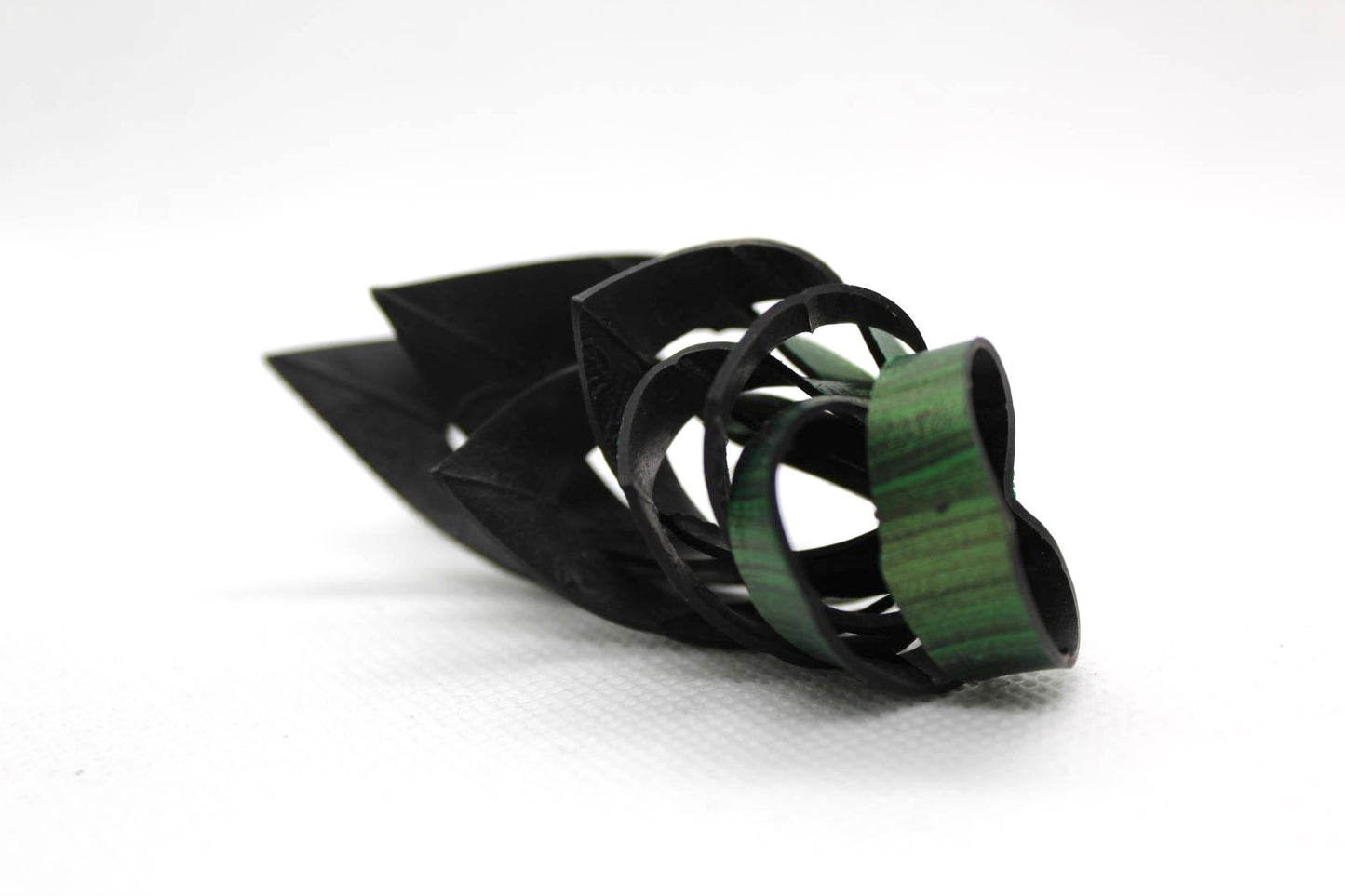 Abstract 'Leaf' Statement Earring