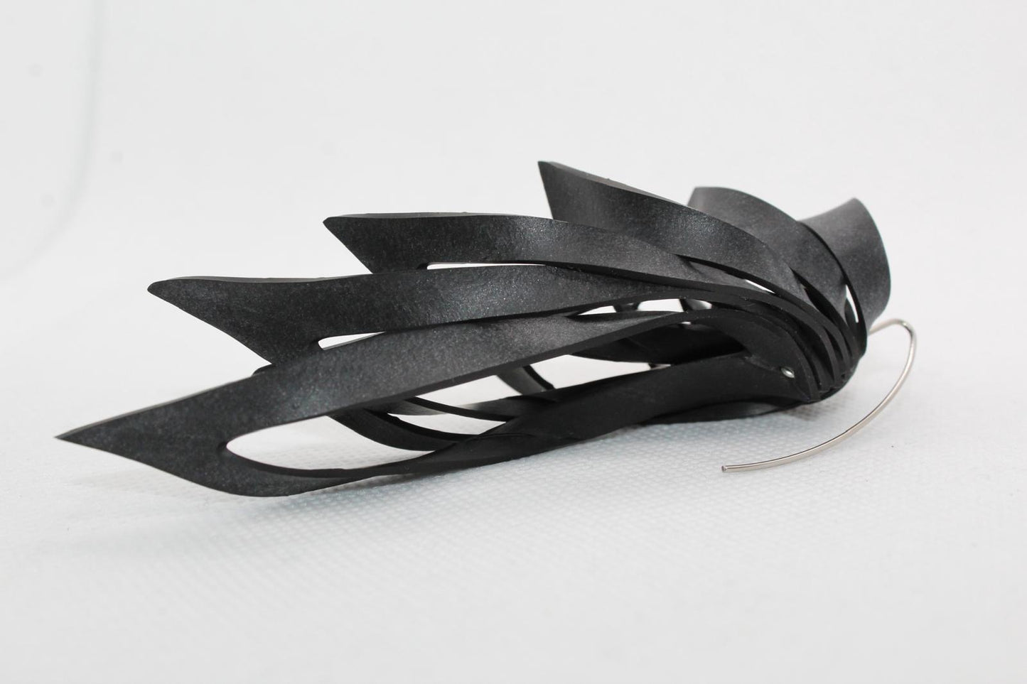 Abstract 'Leaf' Statement Earring