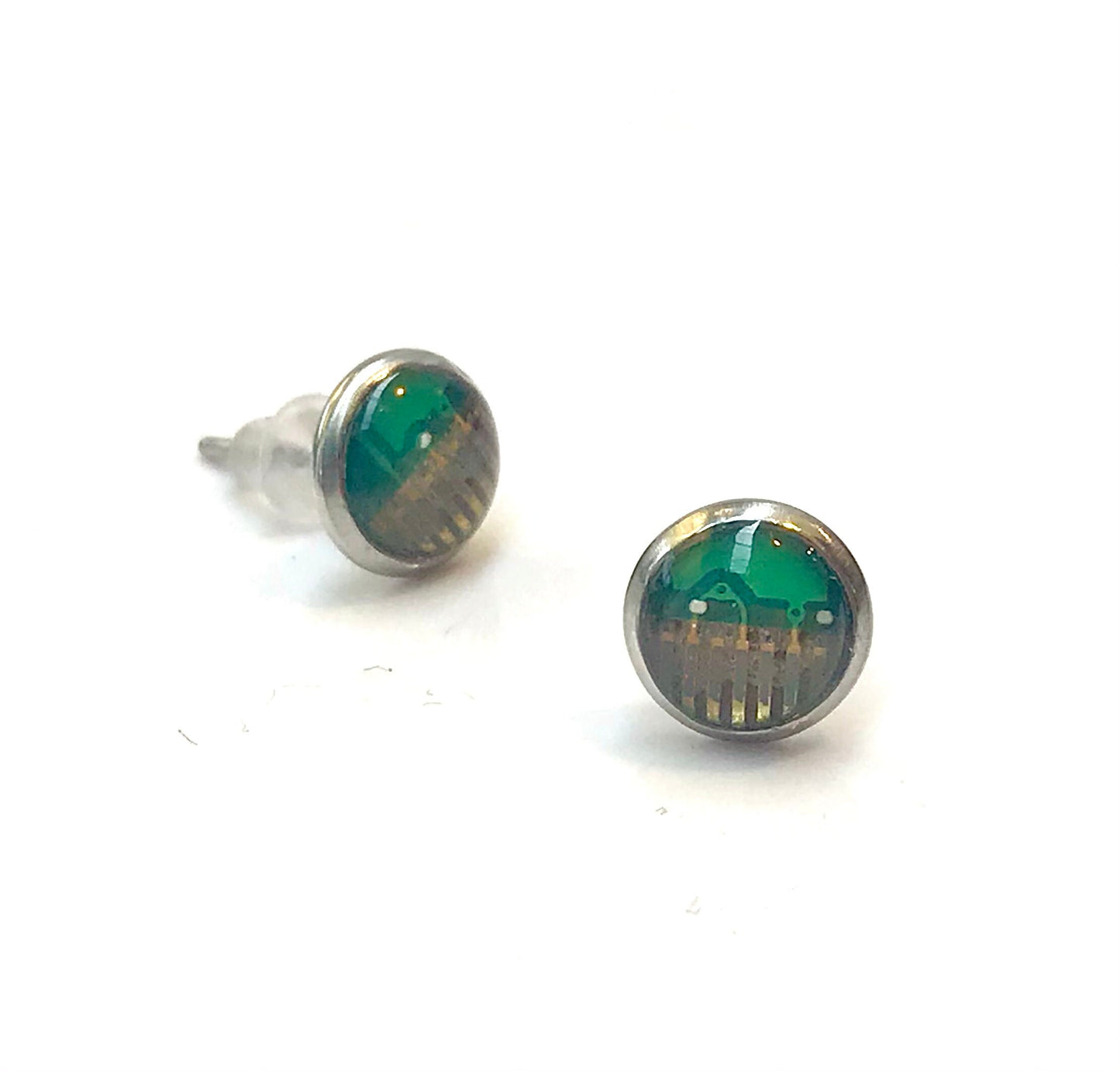 Upcycled Circuit Board Studs 6mm