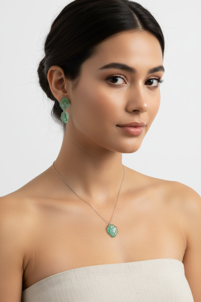 Studio model shot - smaller jewelry 1